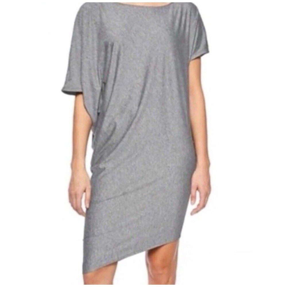 Athleta Sunlover Hilo UPF 50 Dress Sz. XS Heathered Grey